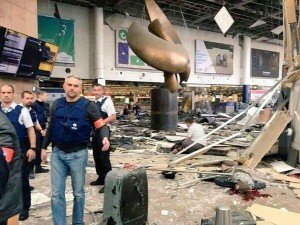 2. Brukselskie lotnisko Zavantem po zamachu z 22 marca 2016 r